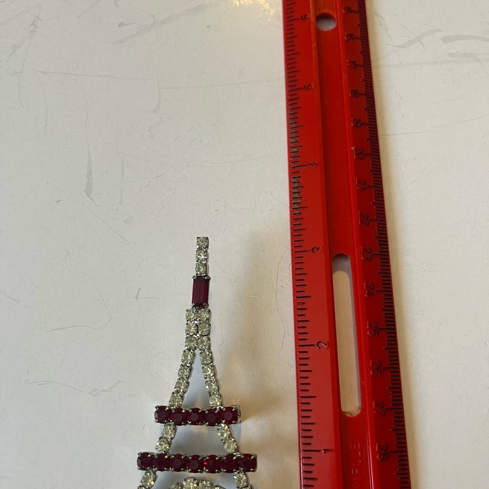 Vintage Eiffel tower brooch - Picture 2 of 2